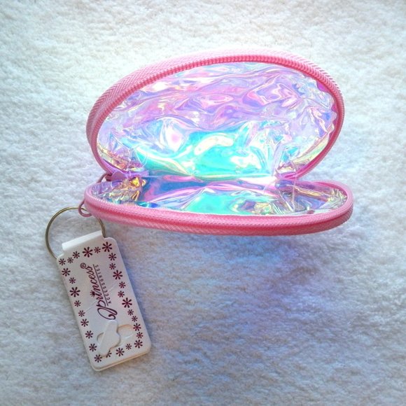 NWT Barbie Inspired Coin Purse Keychain Earrings Set - Picture 3 of 5